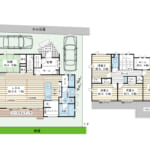 141㎡超の5LDK、カースペース2台で余裕がある一戸建てへお住み替えはいかがでしょうか。 (間取)