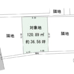 浦安駅徒歩9分。再建築不可。古屋有未登記。 (間取)